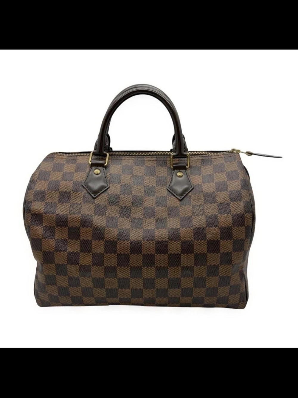 Louis Vuitton Brown Damier Ebene Satchel